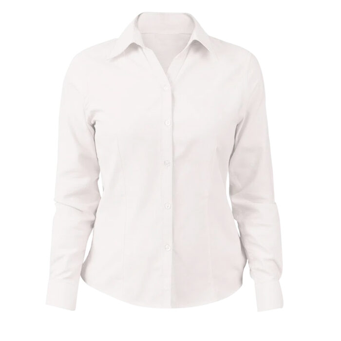 BLUSA OXFORD BLANCO